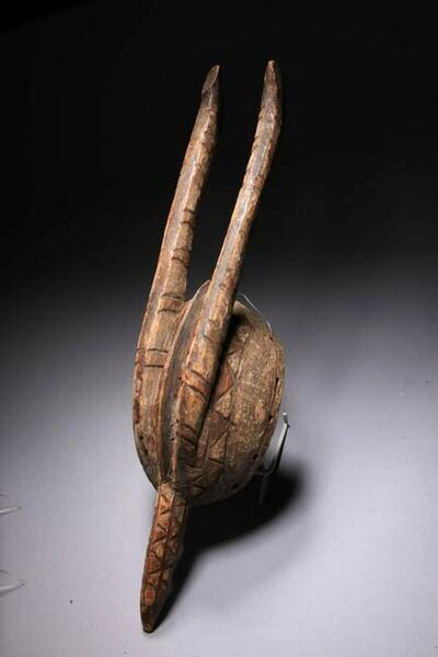 African Horned Dance Mask