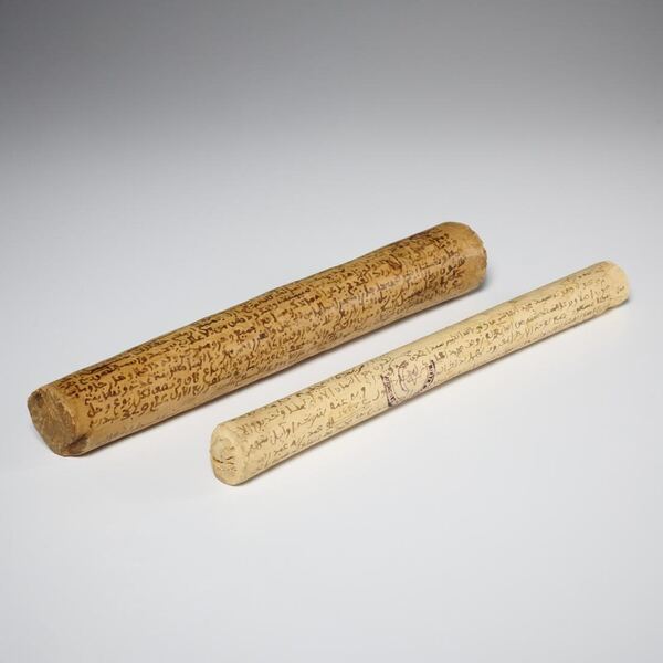 Two North African Prayer Sticks