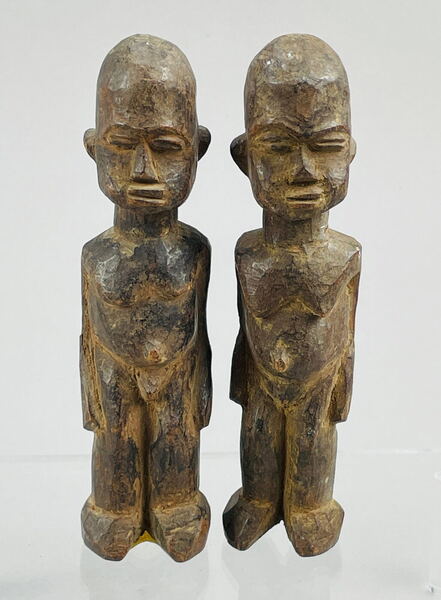 Pair of Lobi Bateba Figures
