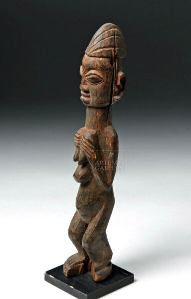Yoruba Standing Female Figure