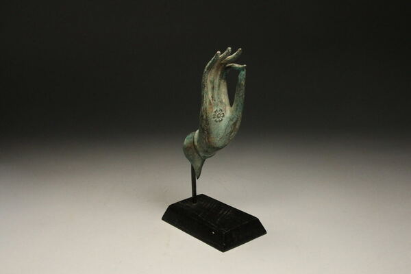 Bronze Buddha Hand in Vitarka Mudra