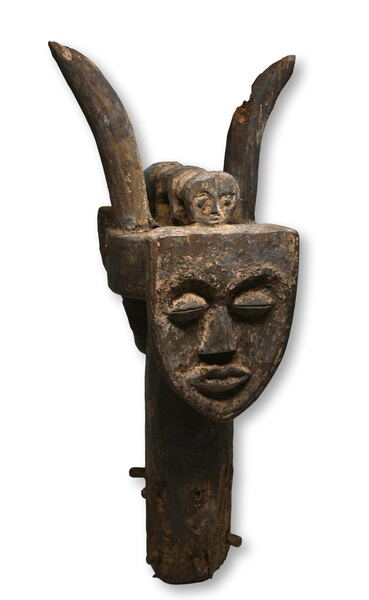 Mambila Janus Shrine Figure