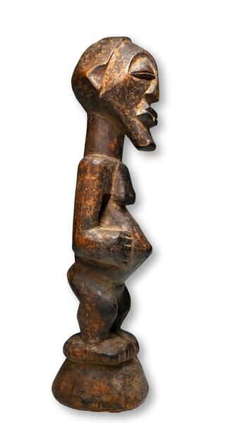 Songye Female Shrine Figure