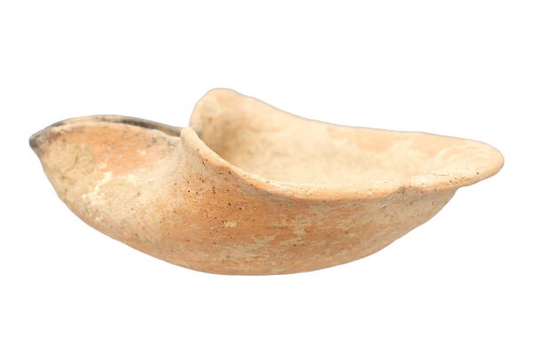 Holy Land Iron Age Pottery Oil Lamp