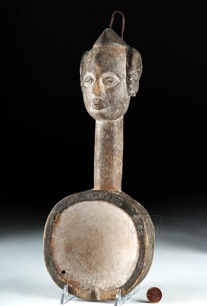Igbo Wood Chalk Spoon