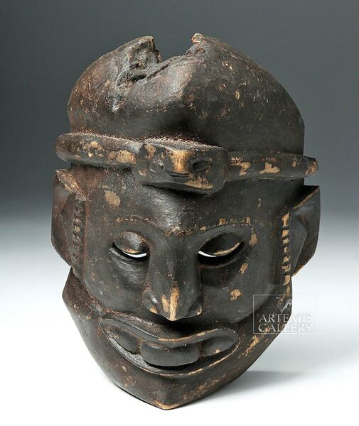 Ibibio Ekpo Wood Mask