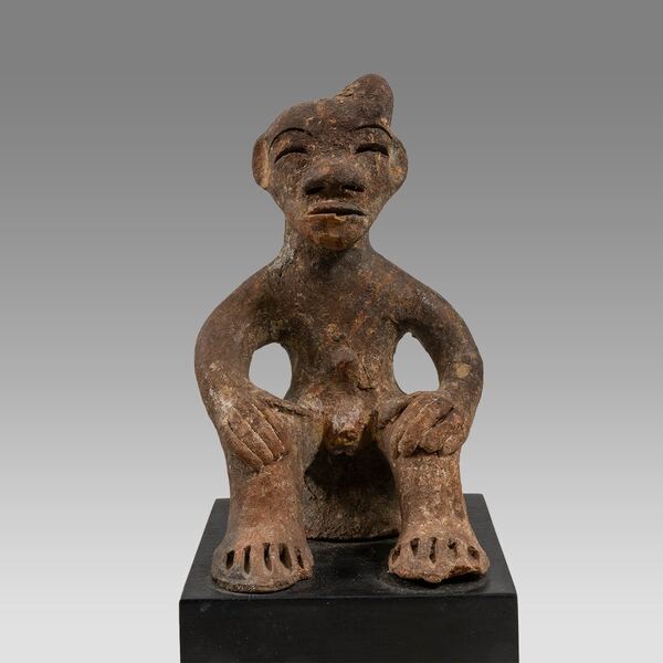 Igbo Terracotta Ntekpe Figure