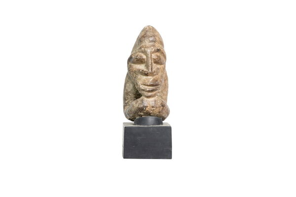 Carved Stone Figure
