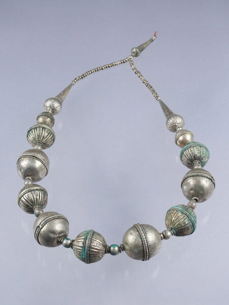 Harari Silver Bead Necklace