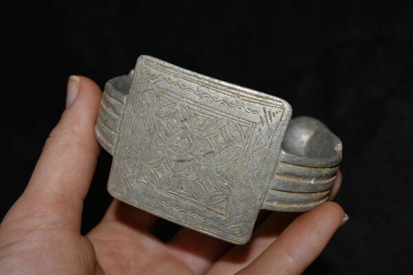Ornate African Metal Cuff