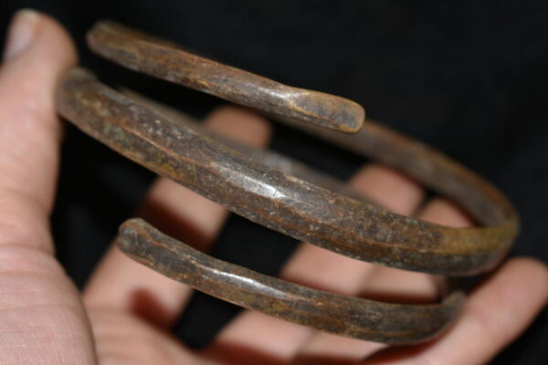 African Brass Wrapped Cuff