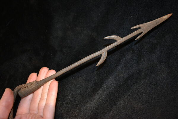 African Barbed Fishing Spearhead