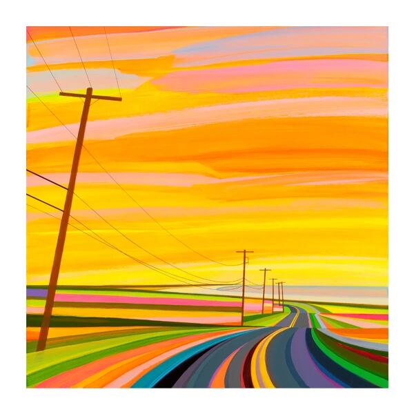 Sunset on Montauk Highway
