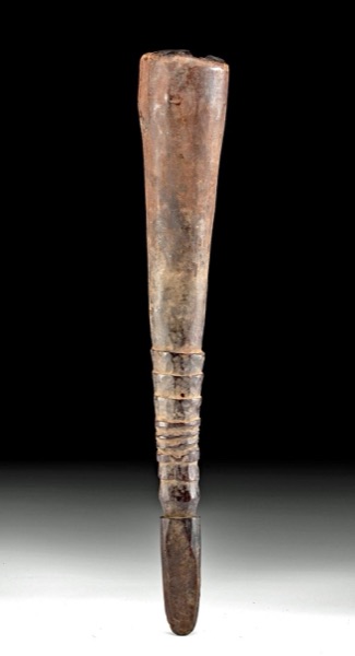 Early 20th C. Polynesian Wood Food Pounder