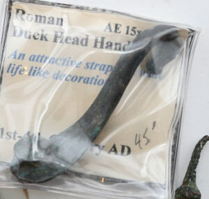 Bronze Duck-Head Handle