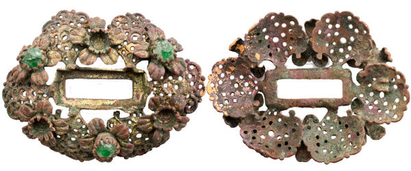 Medieval Europe Bronze Brooch