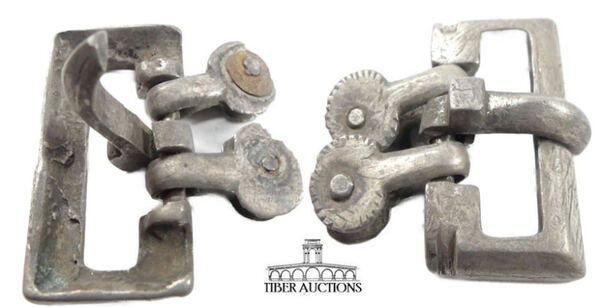 Medieval Silver Buckle