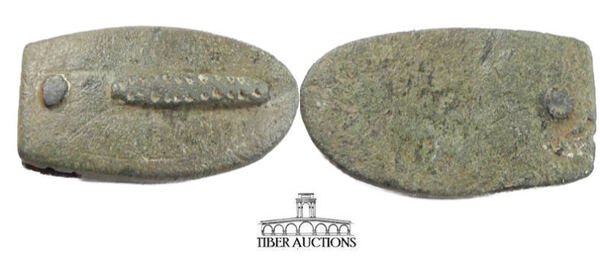 Medieval Bronze Strap End