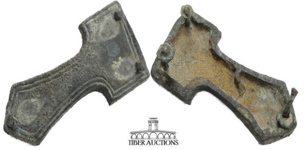 Medieval Bronze Belt Mount