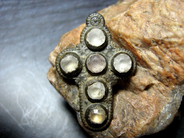 Cross with Stone Settings