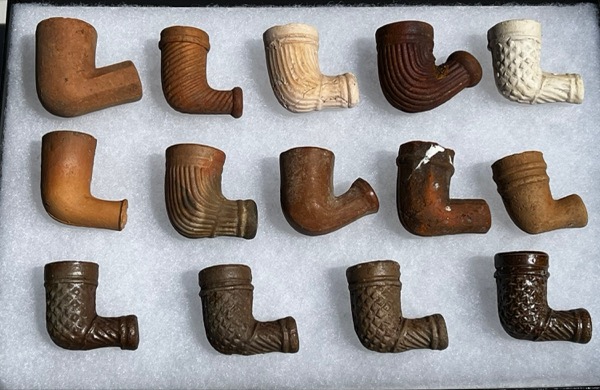 Civil War Era Clay Pipes
