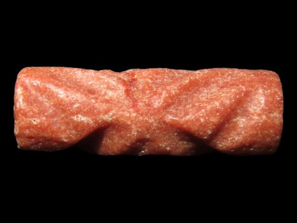 13/16" Engraved Pre Columbian Bead