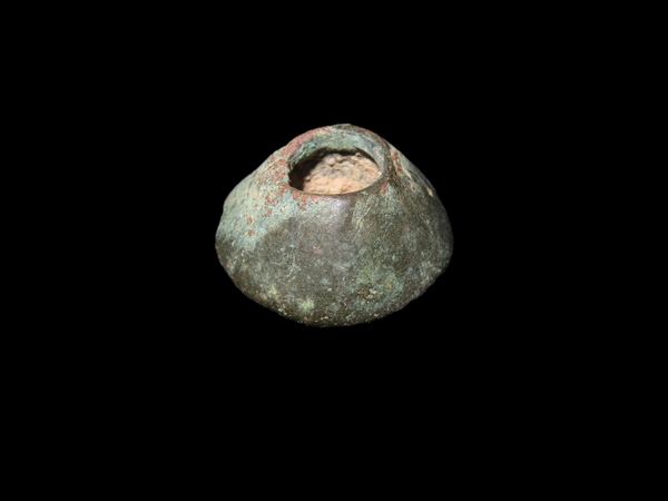 3/4" Fur Trade Cooper Bead, Iroquois, New York