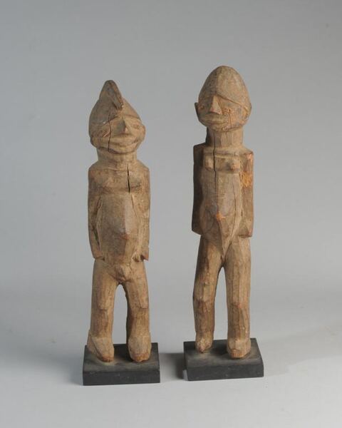 Pair of Lobi Bateba Phuwe Figures