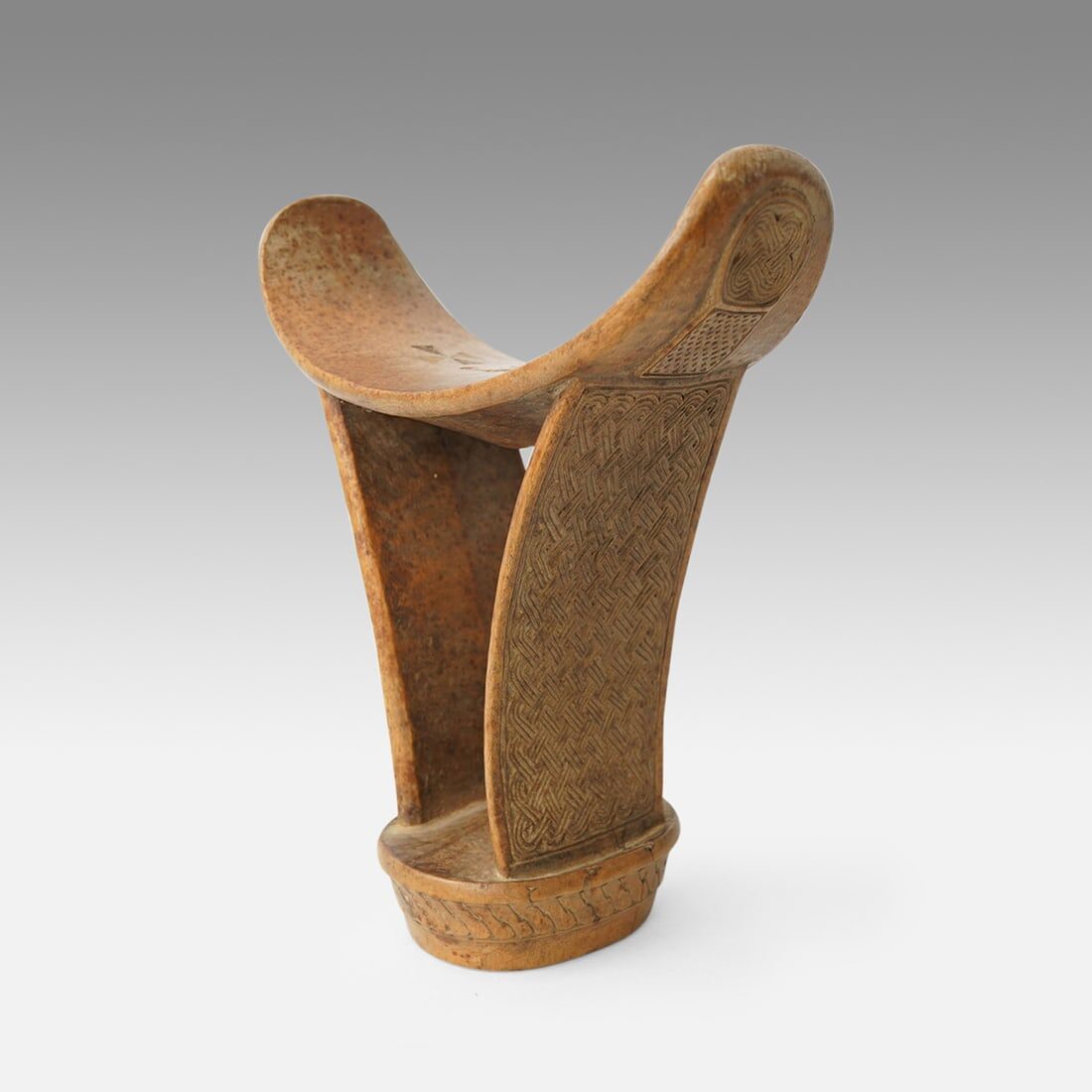 Boni Carved Wood Headrest
