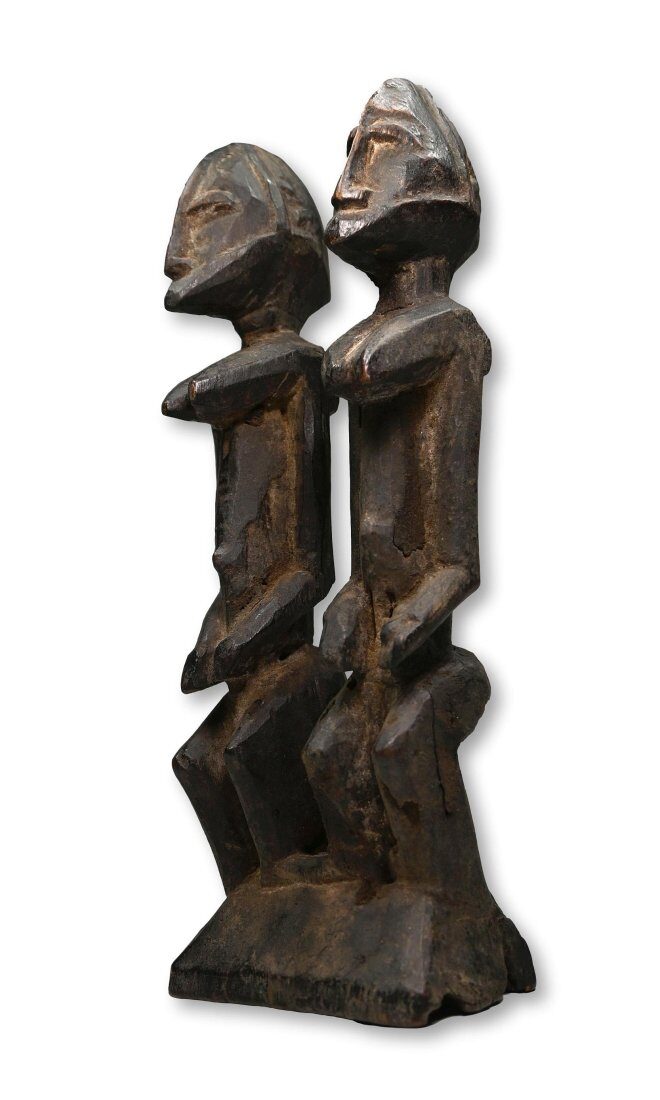 Dogon Twin Female Shrine Figure
