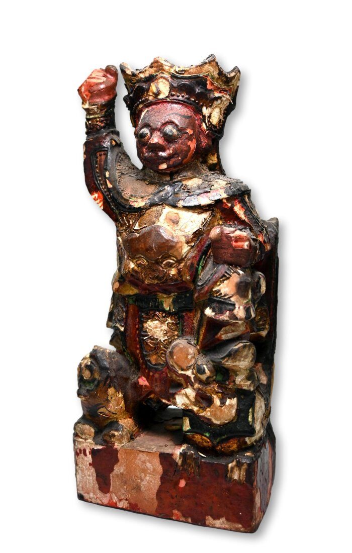 Chinese Taoist Deity Figure