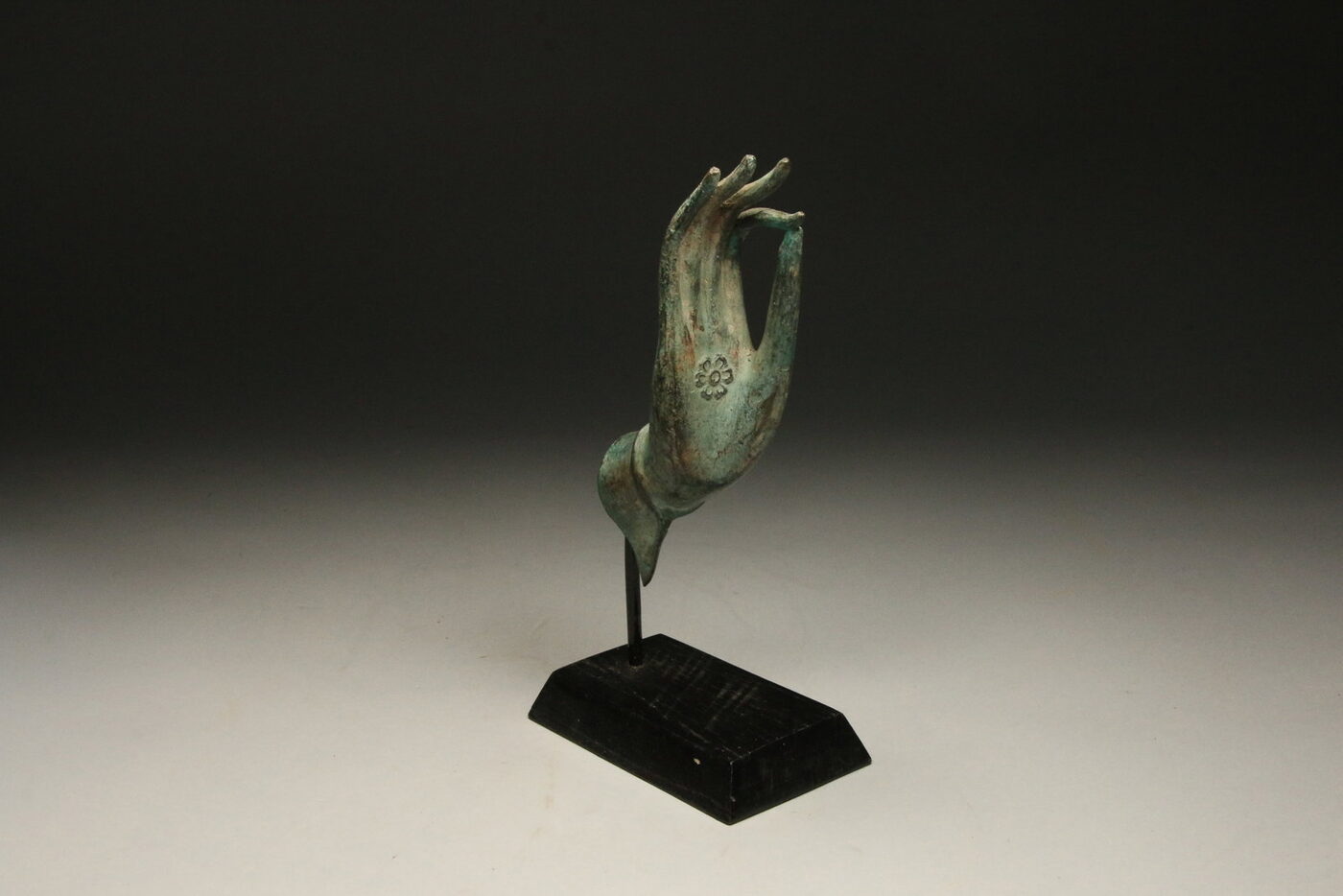 Bronze Buddha Hand in Vitarka Mudra
