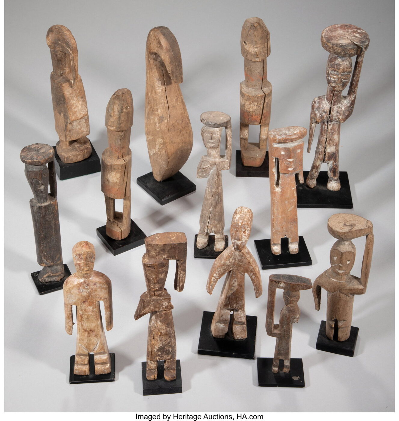 Thirteen Adan Figures