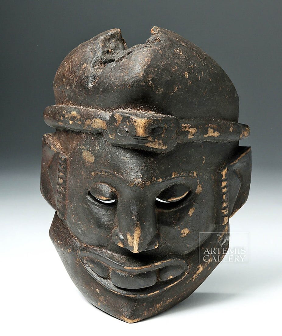 Ibibio Ekpo Wood Mask
