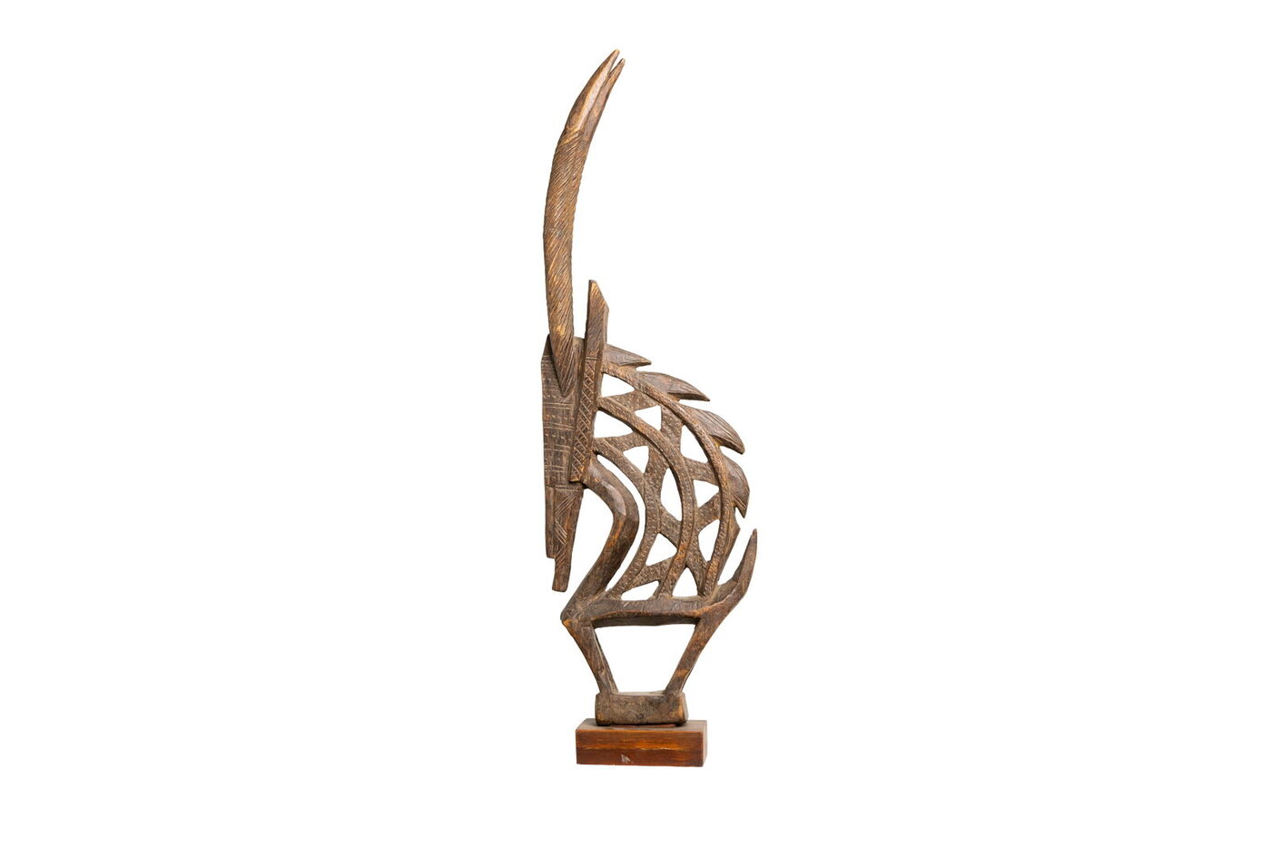 Carved Antelope Headdress