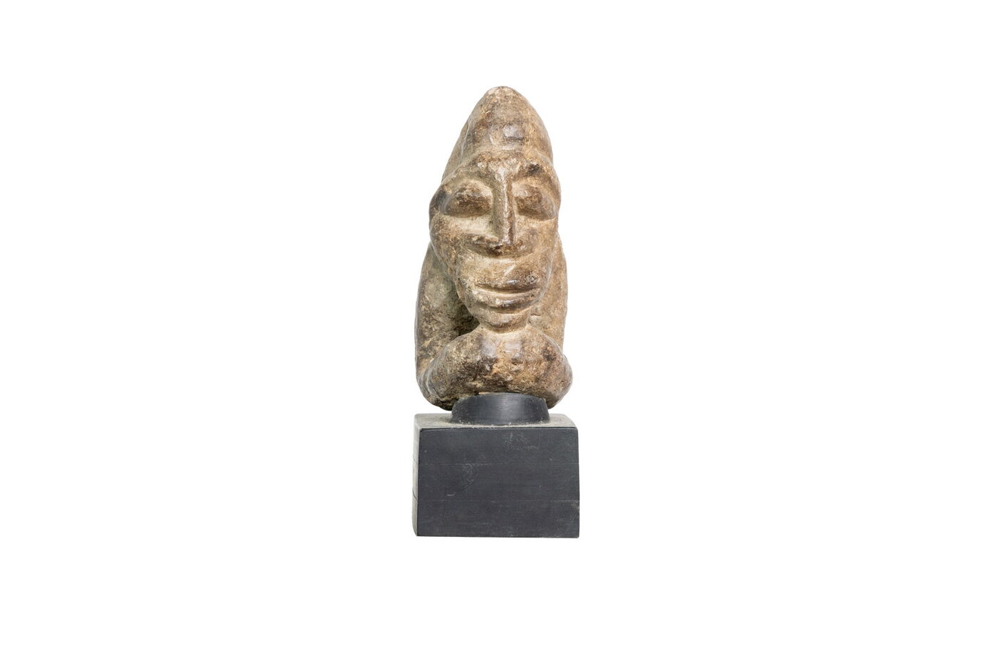 Carved Stone Figure