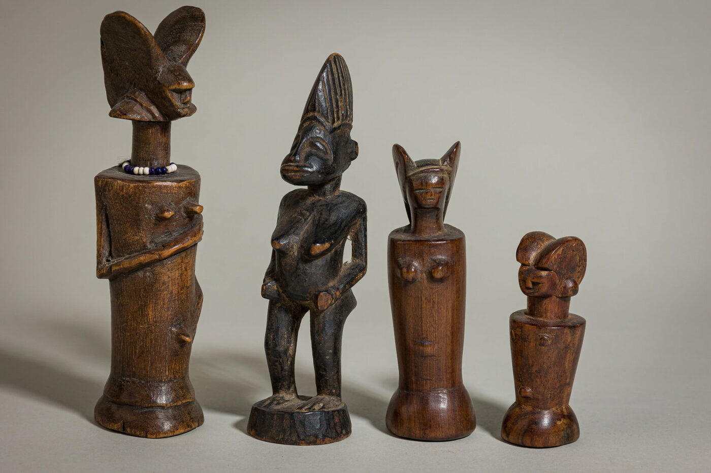 Four Nyamwezi Mwana Hiti Figures
