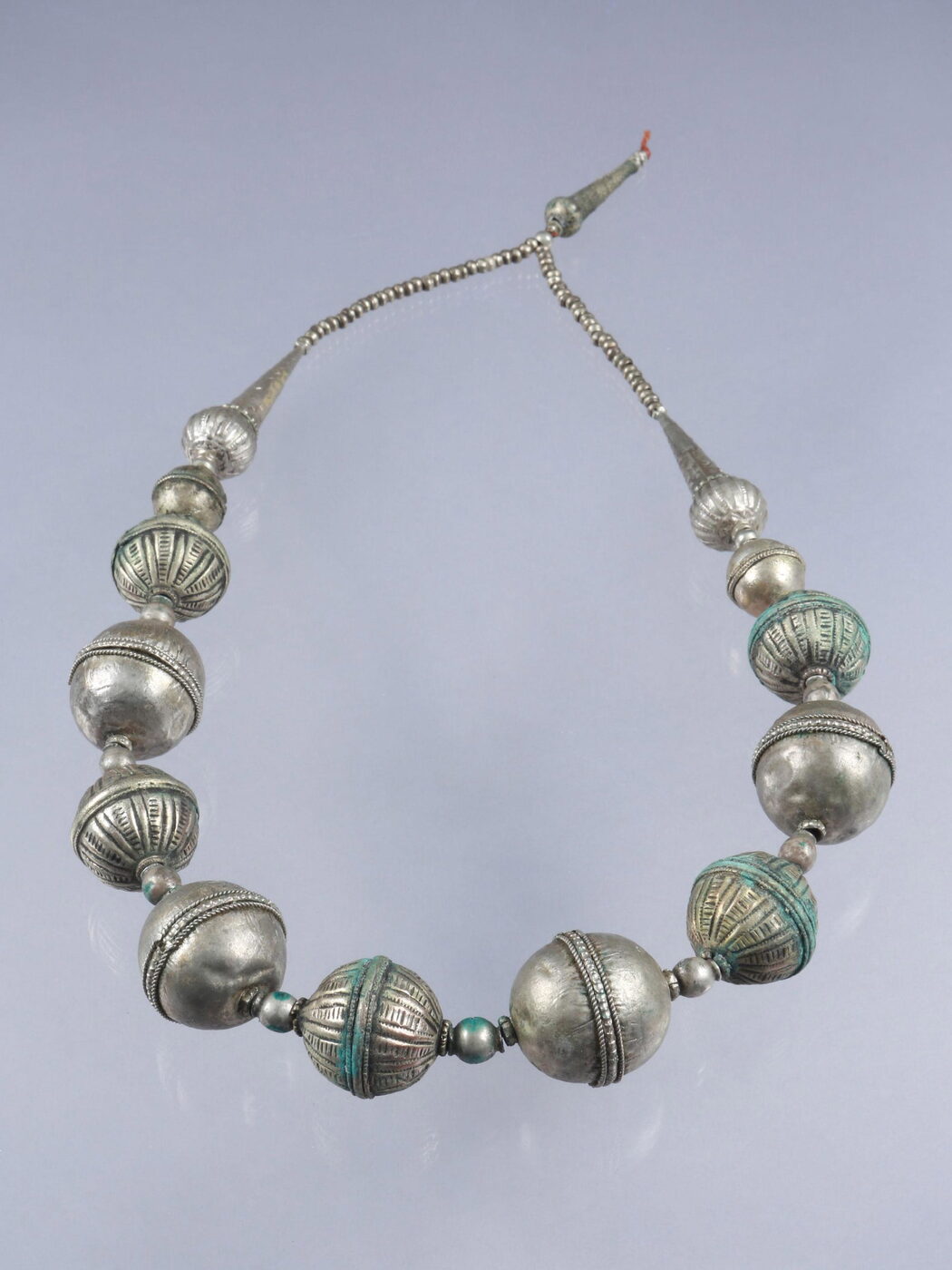 Harari Silver Bead Necklace