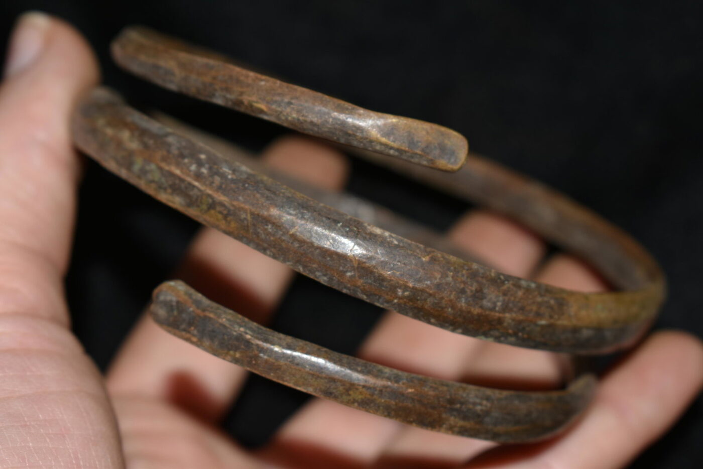 African Brass Wrapped Cuff