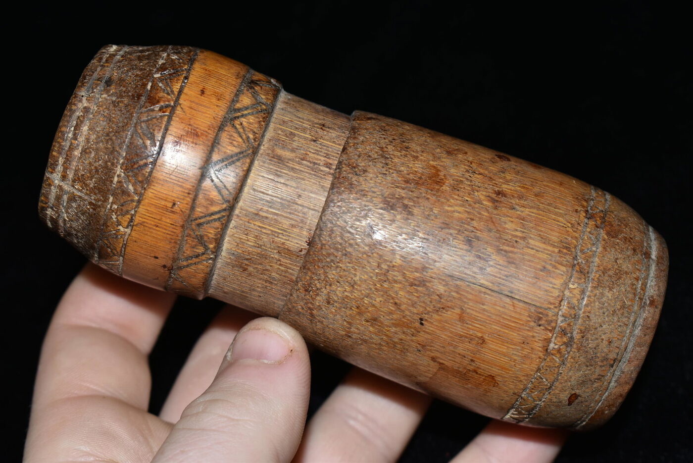 Timorese Bamboo Medicine Container