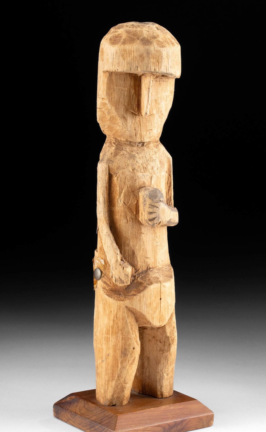 Panamanian Kuna Wood Nuchu (1941 Tag)