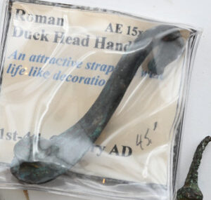 Bronze Duck-Head Handle