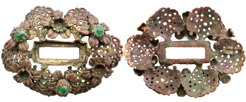 Medieval Europe Bronze Brooch