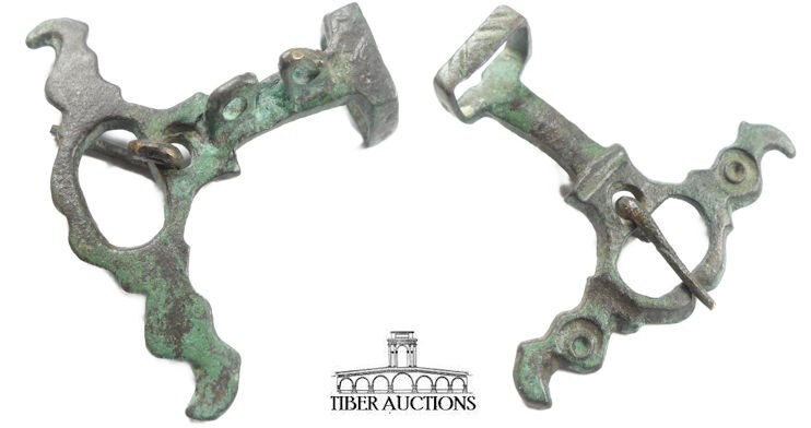 Medieval Bronze Strap End