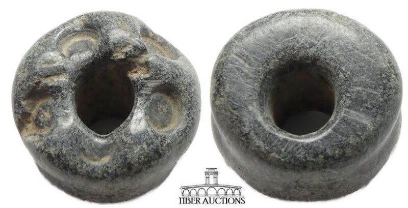 Near East Steatite Spindle Whorl