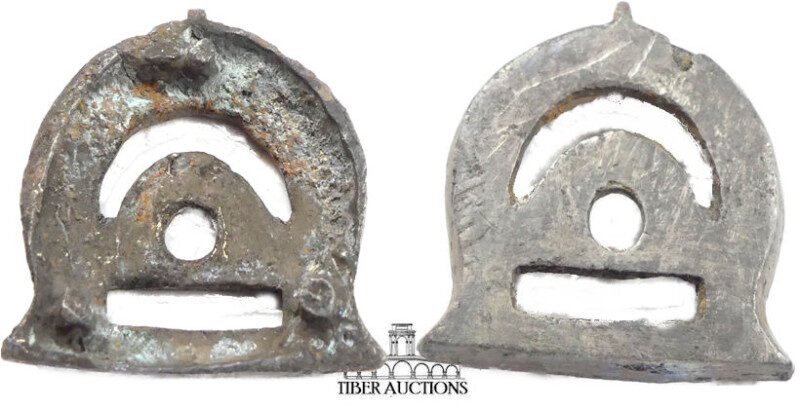 Khazarian Silver Strap End