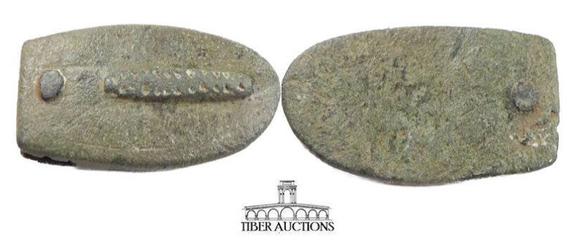 Medieval Bronze Strap End