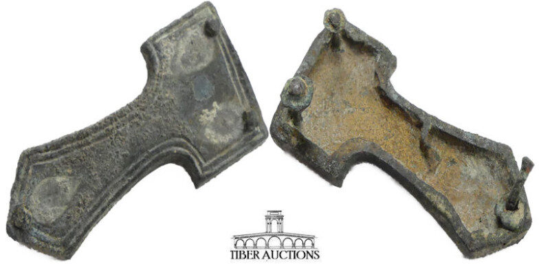 Medieval Bronze Belt Mount