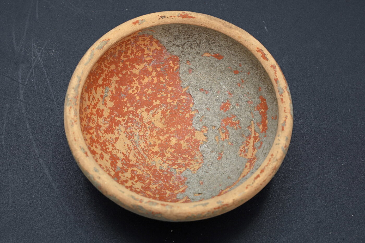 Holy Land Pottery Cosmetic Bowl and Small Plate