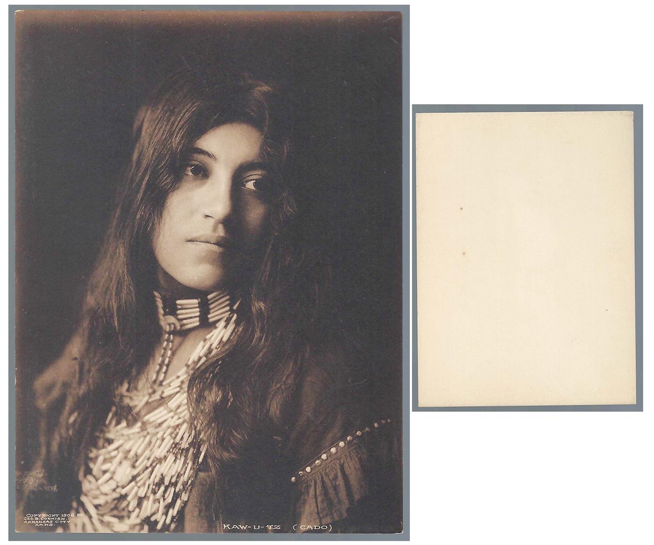 George B. Cornish Photograph, "KAW-U-TZ (CADO)"